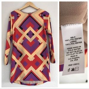 Naven geometric shift mod dress 4